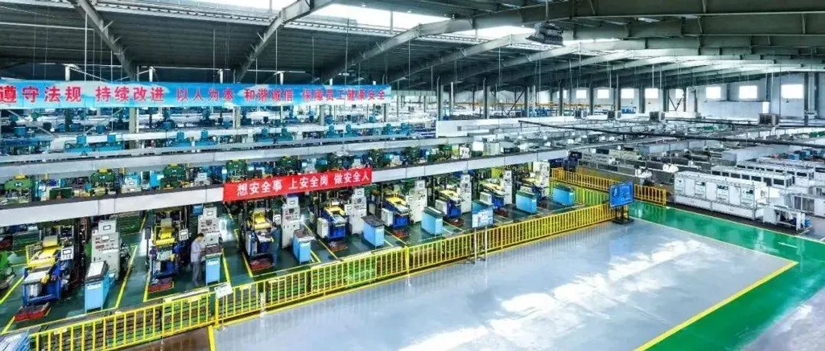 ferrite ceramic magnet production — automated ferrite production hall