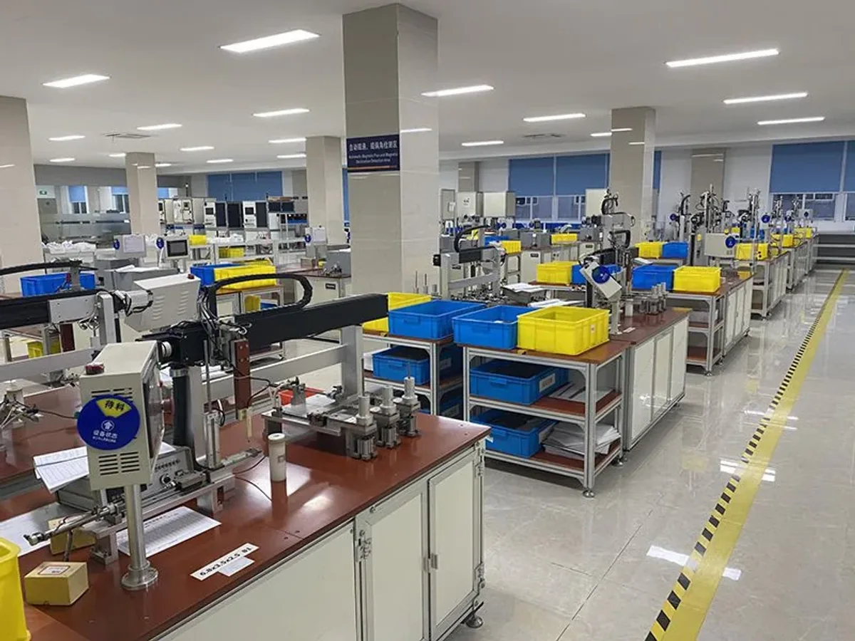 ferrite visual and dimensional release check — automated final inspection